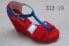 woman wedge sandal, wo...