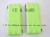 7.2V AA 1800 mah batte...