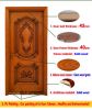 PVC door, wood door, p...