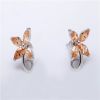 Stud earrings zircon b...