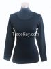 Women Black Cotton T-S...