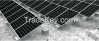 Concreted base solar m...