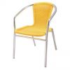 aluminum wicker chair