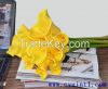 14 inch real touch PU artificial flowers calla lily bouquets 9 pieces/bouquet