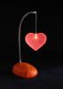 Frosted Heart Lamp