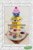 3 tier cupcake stand