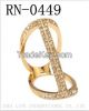 gold plating ring with...