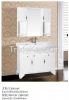 Oak/wood bathroom cabi...