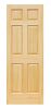 6 panel door