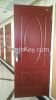 steel door with knock-...