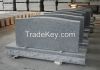 American Light Gray Die P5 Serp Top Monument &amp;amp;amp;amp;amp; Tombstone