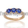 Tanzanite 9k Yellow Go...