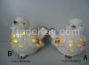 Ceramic led bird decor...