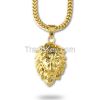 24K Gold Plated Lion H...
