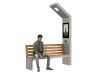 Urban City Smart Bench...