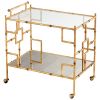 Iron Gold Bar Cart