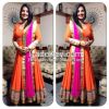 Orange Fusion Anarkali...