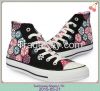 high cut canvas shoes ...