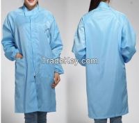 100%polyester anti static anti dust garment