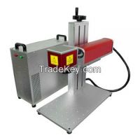 10W fiber marking machine for stainless steel