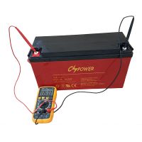 Supplier 12V100ah Rechargeable Deep Cycle Gel Battery for Solar