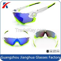 stylish sports riding windproof boxed cycling sport eyewear