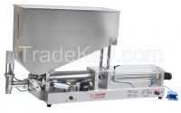 Semi-automatic chili sauce filling machine