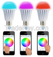 WiFi Smart LED Lighting Series! Music Alarm Group WiFi LED Bulb,WiFi RGB LED Bulb,WiFi Smart LED Light Bulb