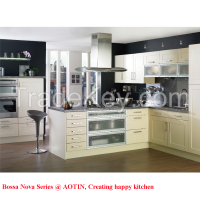 professional modern PVC kitchen cabinet manufacturer 