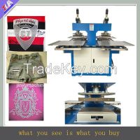 clothes logo embossing machine