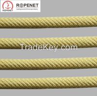 Fire Escape Flame Retardant Aramid Rope Made of Imported Kevlar Fiber