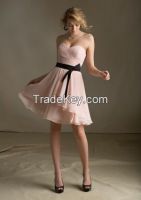 Sweetheart A-line Knee-length Chiffon