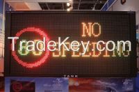 VMS LED Display Traffic Solutions Traffic Management