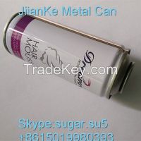 Aerosol cans for hair spray