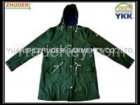 Men&#039;s PU Rain Coat - Jacket