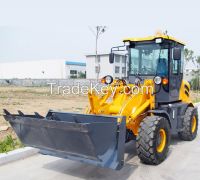 zl16 high quality 1.6t ROPS&amp;FOPS mini wheel loader with pallet forks