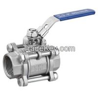 Stainless steel ball valve-3PC ball valve