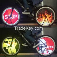 128 LED Programmable Picture Bicycle Wheel