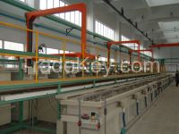 Barrel plating automatic production line