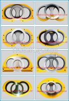 concrete pump spare parts wear plate and cutting ring