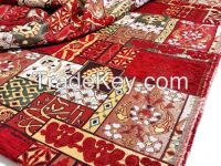 ANATOLIAN DESIGN OTTOMAN STYLE CHENILLE FABRICS-MAHLAS