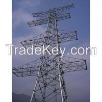 transmission line steel tower