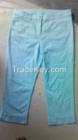 Ladies three quarter pant