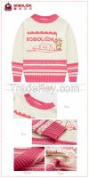 2015 hot selling brand long sleeve girls baby sweater design