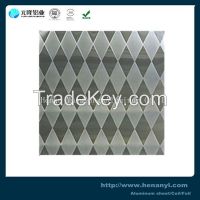 high quality embossed aluminum sheet stucco hammerstone rhombus manufacture