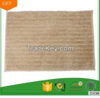 Comfortable 100% Cotton Inside Double-sided Fleece Bathtub Mat