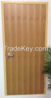 solid wooden fireproof door