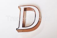 3d stainless steel led channel letter signs