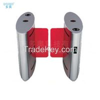 TCP IP Full automatic Flap Turnstile sliding Barrier gate for Building