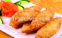   Frozen breaded fish fillet cod fillet